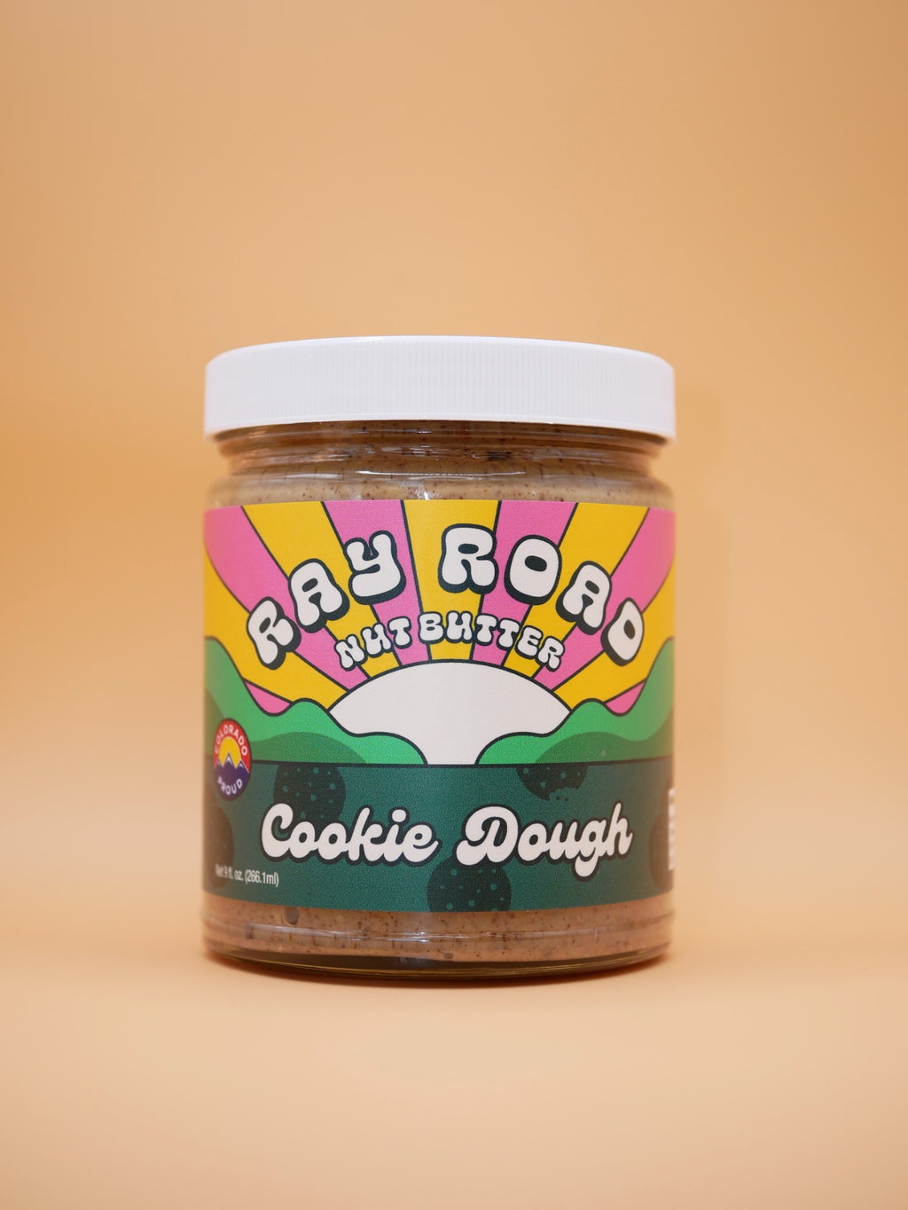 Ray Road Cookie Dough nut butter, 9 oz jar